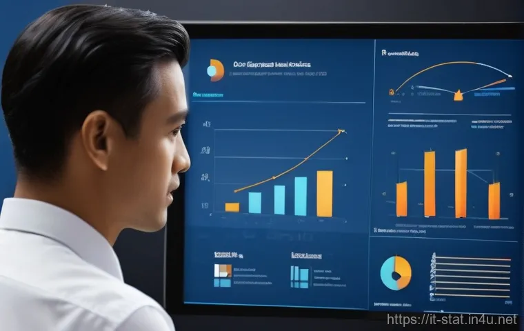 통계분석가를 위한 학술 세미나 일정 - **Prompt:** "An inspiring and dynamic scene at a bustling data science conference or intensive works...