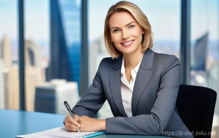 통계 분석 경력직 연봉 협상 전략 - **Prompt 1: Confident Salary Negotiation**
    "A diverse, professional woman in her late 20s or ear...