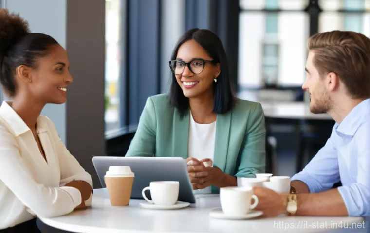 통계 분석 경력직 연봉 협상 전략 - **Prompt 2: Data Professional Showcasing Expertise**
    "A diverse male data scientist in his mid-3...