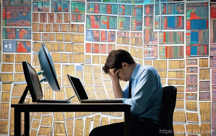 통계분석에서 사용하는 데이터 정제 방법 - **Prompt 1: The Labyrinth of Dirty Data**
    "A wide shot of a young, professionally dressed data a...